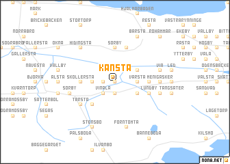 map of Kånsta