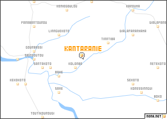 map of Kantaranié