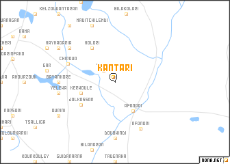 map of Kantari