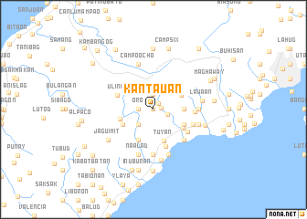 map of Kantauan