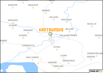 map of Kantaurovo