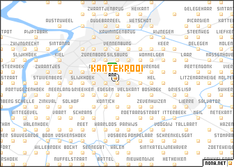 map of Kantekrooi