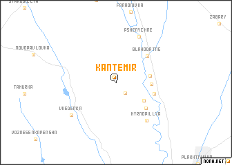 map of (( Kantemir ))