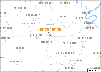 map of Kanthararom