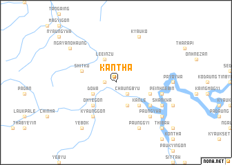 map of Kantha