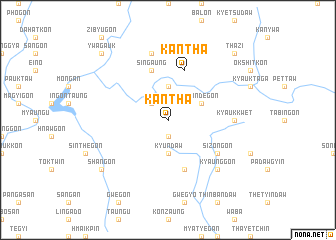map of Kantha