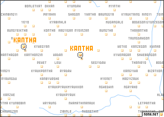 map of Kantha