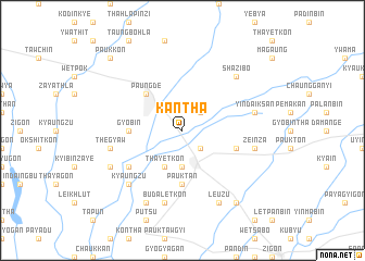 map of Kantha