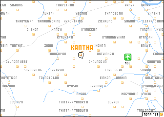 map of Kantha