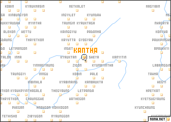 map of Kantha