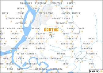 map of Kantha