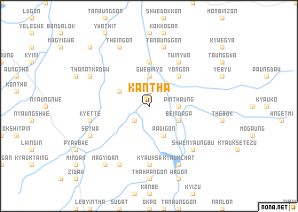 map of Kantha