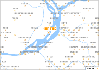 map of Kantha