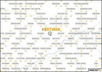 map of Kantiakh