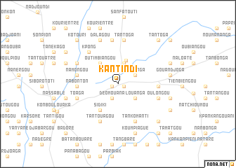 map of Kantindi