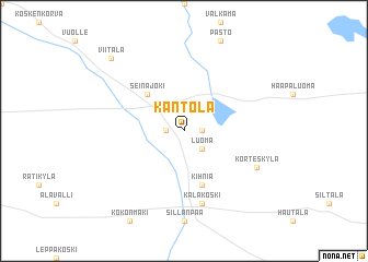 map of Kantola