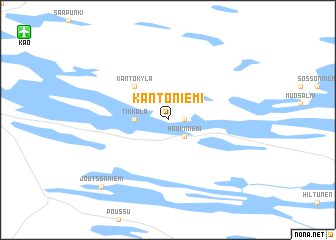 map of Kantoniemi