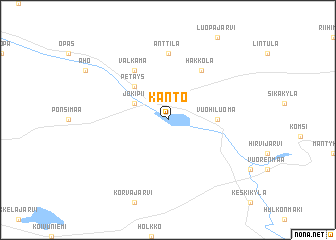 map of Kanto