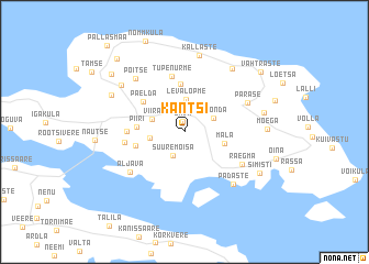 map of Kantsi