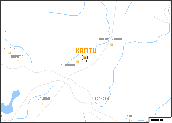 map of Kantu