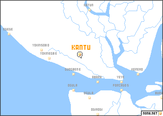 map of Kantu