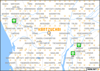 map of Kan-tzu-chai