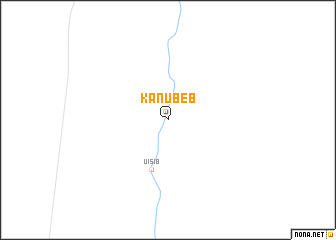 map of Kanubeb