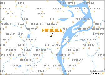 map of Kanugale