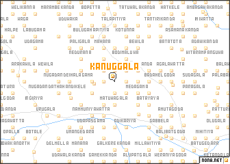 map of Kanuggala