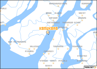 map of Kanukamā