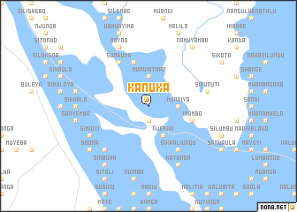 map of Kanuka