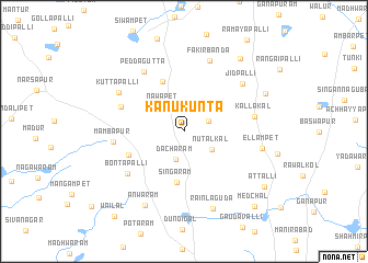 map of Kānukunta