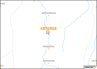map of Kanunga