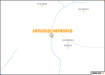 map of Kanungo Chamanako