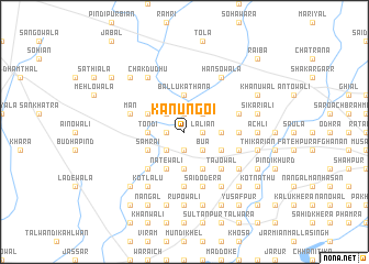 map of Kānungoi