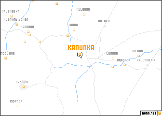 map of Kanunka