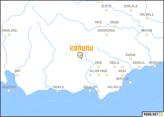 map of Kanunu