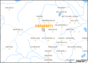 map of Kanuparti