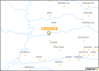 map of Kanuska