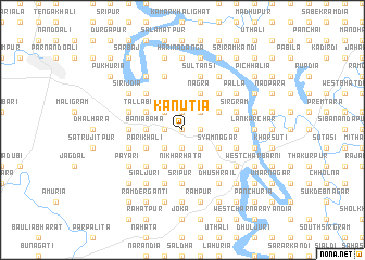 map of Kānutia