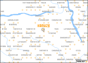 map of Ka-nu-ze