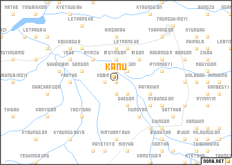 map of Kanu