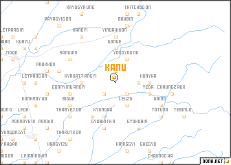 map of Kanu