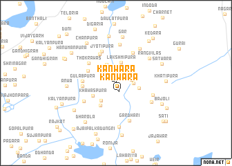 map of Kanwāra
