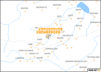 map of Kanwarpura