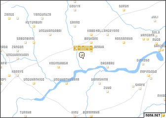 map of Kanwa