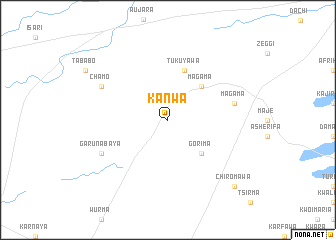 map of Kanwa