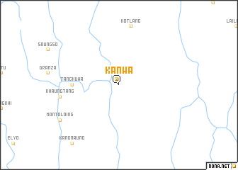 map of Kanwa