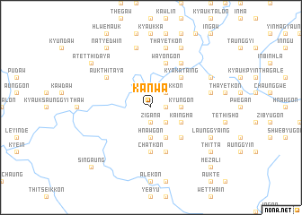 map of Kanwa