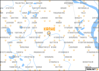 map of Kanwe